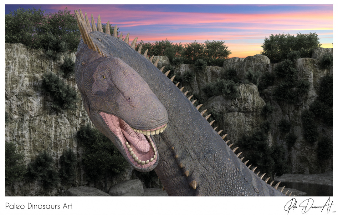 Paleo Dinosaurs Art presents: Alamosaurus