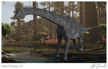 Paleo Dinosaurs Art presents: Brachiosaurus