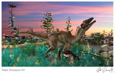 Paleo Dinosaurs Art presents: Utahraptor ostrommayorum