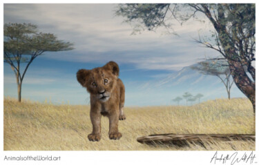 Animals of the World Art presents: Lion Cub 