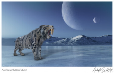 Animals of the World Art presents: Smilodon Sabertooth Tiger (extinct)